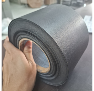 Fita de borda Preto trama  100mm x 10 metros Proadec